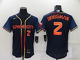 Astros 2 Alex Bregman Navy Nike 2022 City Connect Flexbase Jersey,baseball caps,new era cap wholesale,wholesale hats
